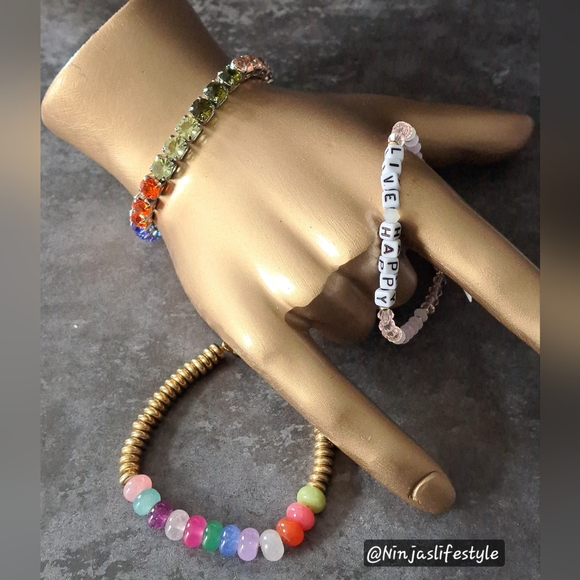 Multicolor Bracelet/Bangle Bundle - Picture 7 of 9